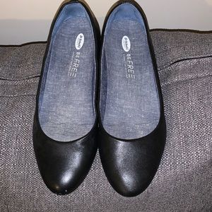 Dr Scholl’s “Giorgie” Black Flats